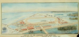 Croquis du terrain de foire proposé, Dallas, Texas - American School