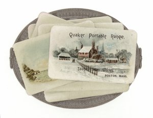 Scène de neige, Range - American School