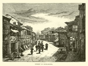 Rue à Hong-Kong - American School