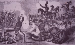 La bataille de Churubusco, guerre américano-mexicaine