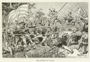 La bataille de Pavie