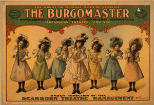 Le bourgmestre, vers 1899 (lithographie couleur) - American School