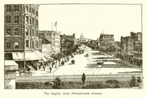 Le Capitole, depuis Pennsylvania Avenue