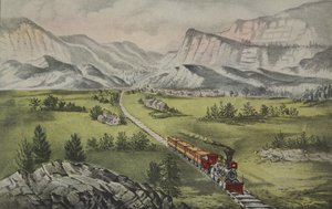 Le Grand Ouest, pub. 1870, Currier & Ives