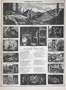 Les chansons du mineur honnête, de la ruée vers l