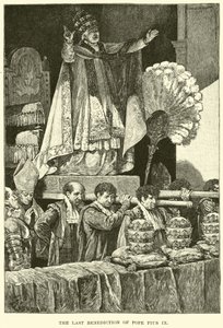 La dernière bénédiction du Pape Pie IX