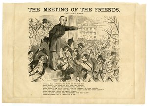 La Rencontre des Amis, City Hall Park, 1863