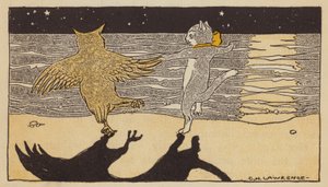 Le hibou et le chaton