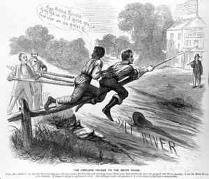 Le voyage périlleux vers la Maison Blanche, de The Humors of War - American School