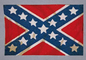 Drapeau de bataille de la Croix du Sud des forces confédérées