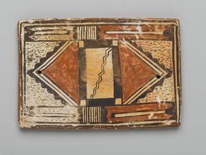 Carreau, fabriqué à Mesa, Arizona par le peuple Hopi