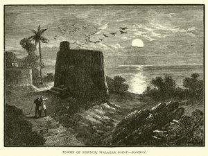 Tour du Silence, Malabar Point, Bombay - American School