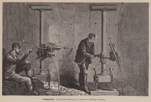 Tunneling, foreuses montées sur colonnes de tunnel ou de dérive - American School