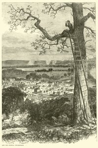 Vue de Chattanooga et du camp fédéral, novembre 1863 - American School