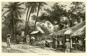 Village, Inde - American School