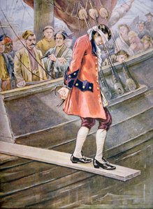 Marcher sur la planche - American School