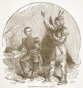 Weathersford et le général Jackson, d