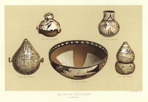 Poterie Zuni - American School