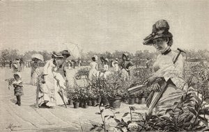 Femmes marchant à Brera, Milan, Italie