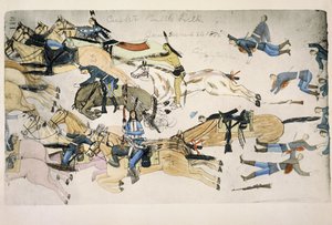 Retraite du commandement du Major Marcus Reno