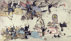 Retraite du commandement du Major Marcus Reno