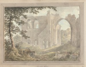 Vues en Angleterre, Écosse et Pays de Galles : Abbaye de Furness