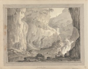 Vues en Angleterre, Écosse et Pays de Galles : Gordale Scar - Amos Green