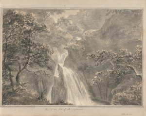 Vues en Angleterre, Écosse et Pays de Galles : Partie de la chute du Mynach - Amos Green