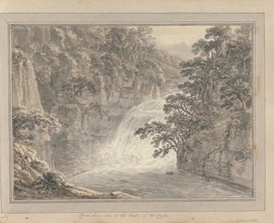 Vues en Angleterre, Écosse et Pays de Galles : Tour en Écosse ; Corie Lin ; une des chutes de la Clyde