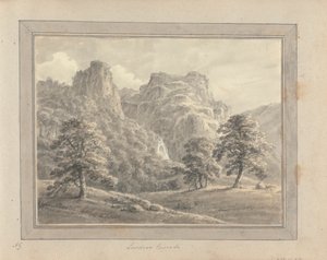Vues en Angleterre, Écosse et Pays de Galles : Tour en Écosse ; Cascade de Lowdoor