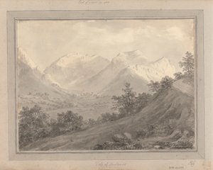 Vues en Angleterre, Écosse et Pays de Galles ; Tour en Écosse : Vallée de Newlands, AG