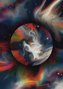 Nébuleuse Cosmic Swirl - Amy Louise Baker