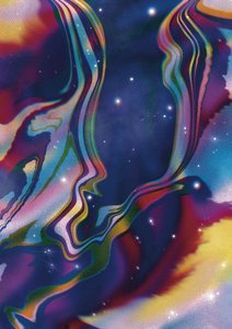 Visages cosmiques éthérés - Amy Louise Baker