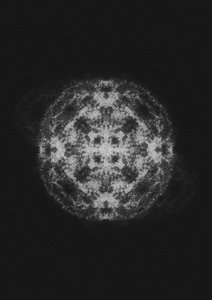 Sphère abstraite lumineuse