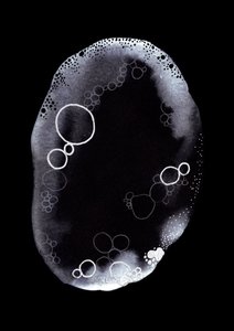 Essence de bulles monochrome - Amy Louise Baker