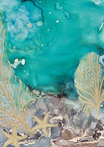 Étoile de mer dorée - Amy Tieman