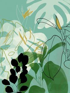 Ligne Boho2 Feuilles