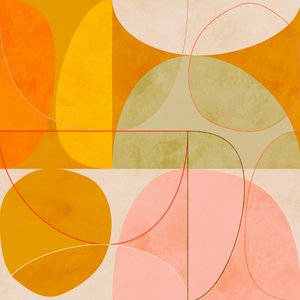 Jaune curry style milieu du siècle - Blush Spring2