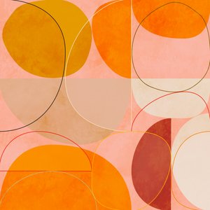 Printemps aux teintes jaune curry du milieu du siècle