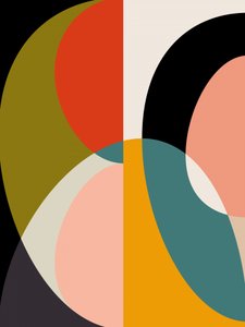 Pastel du milieu du siècle 11 - Ana Rut Bre