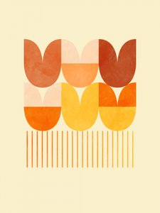 Rhapsodie printanière, orange 1 - Ana Rut Bre