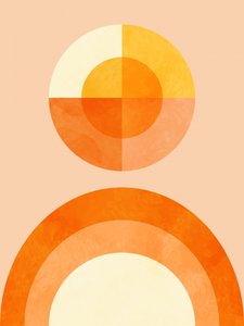 Rhapsodie printanière, orange 2