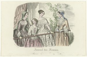 Journal des Femmes, vers 1850, No. 1614