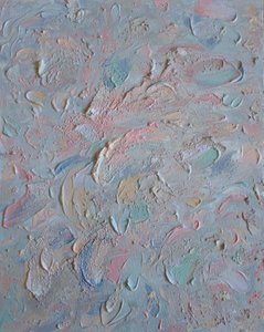 Abstrait aux pastels tendres