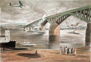 Le pont à Gorki, 1937