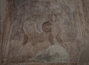 Scène de combat à l