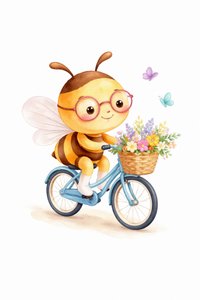 Balade à vélo sur le thème des abeilles