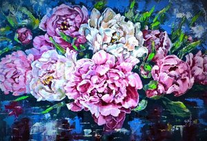 Bouquet de pivoines éclatantes