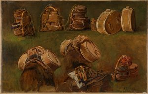 Étude de bâts et autres objets