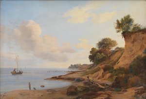 Paysage côtier près de Taarbæk